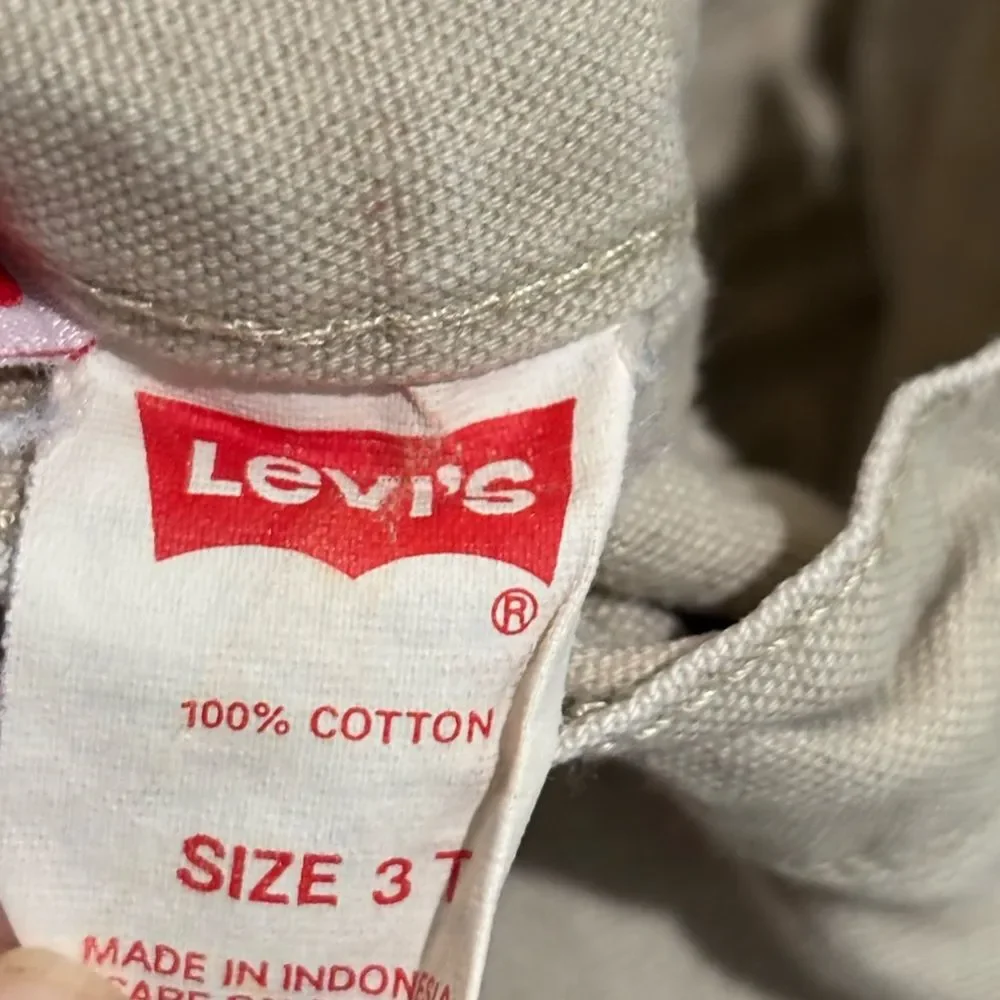 Levi's Jeans Toddler Size 4 Little Levis Made in USA Cargo